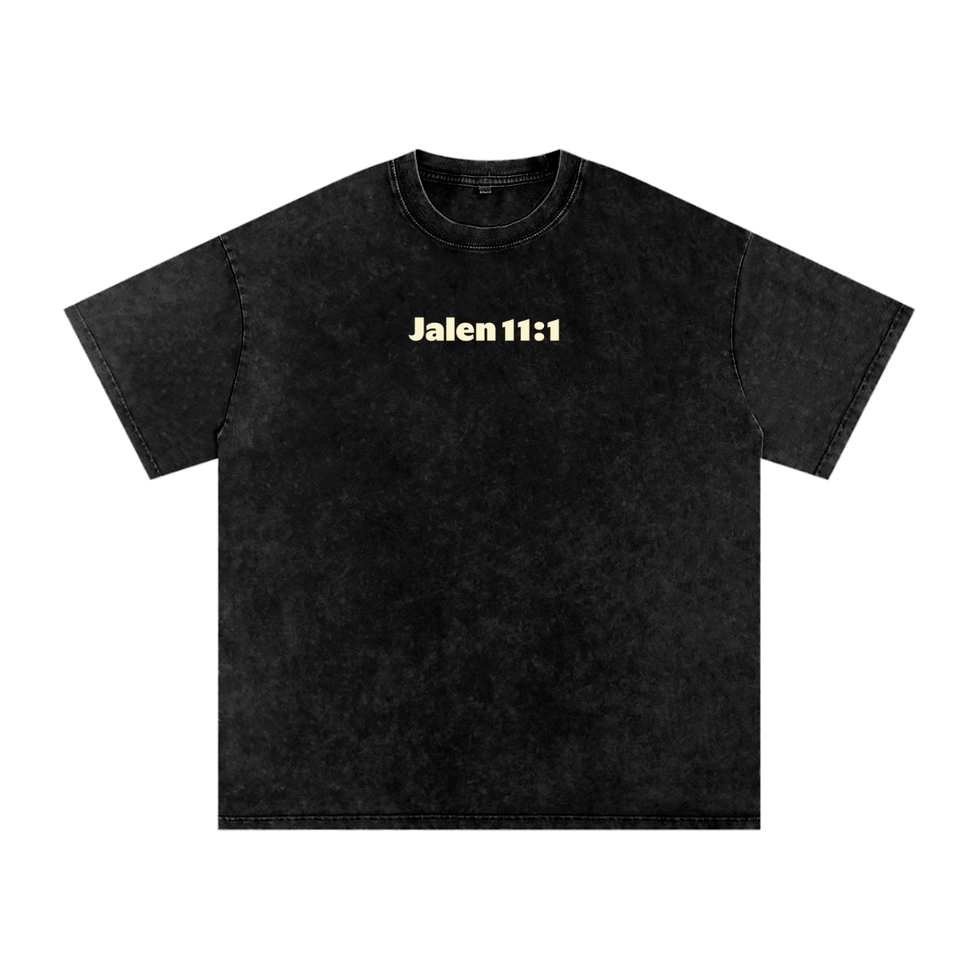 11 1 Prayer Snow Wash Oversized Tee