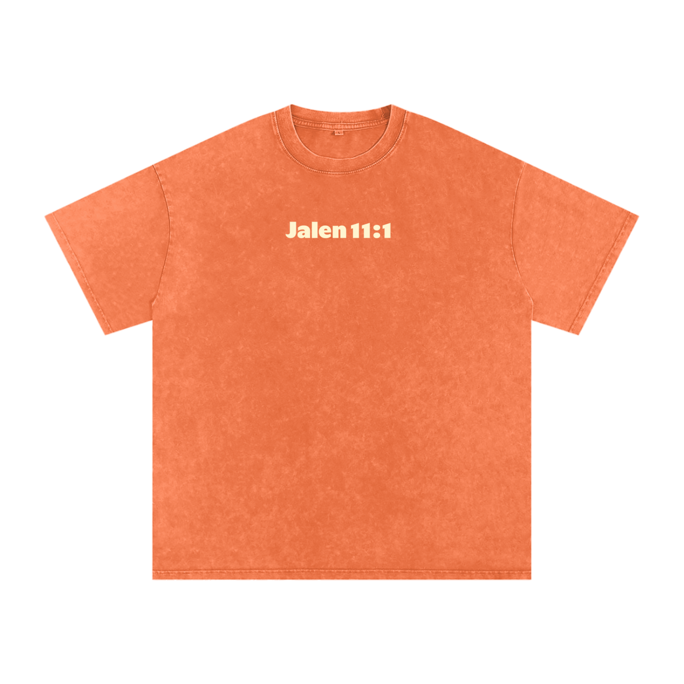 11 1 Prayer Snow Wash Oversized Tee
