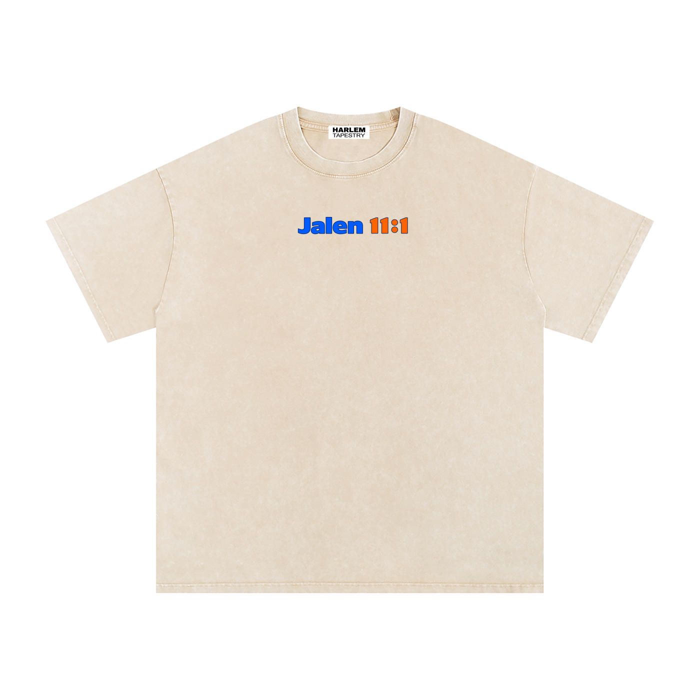 11 1 Prayer Snow Wash Oversized Tee