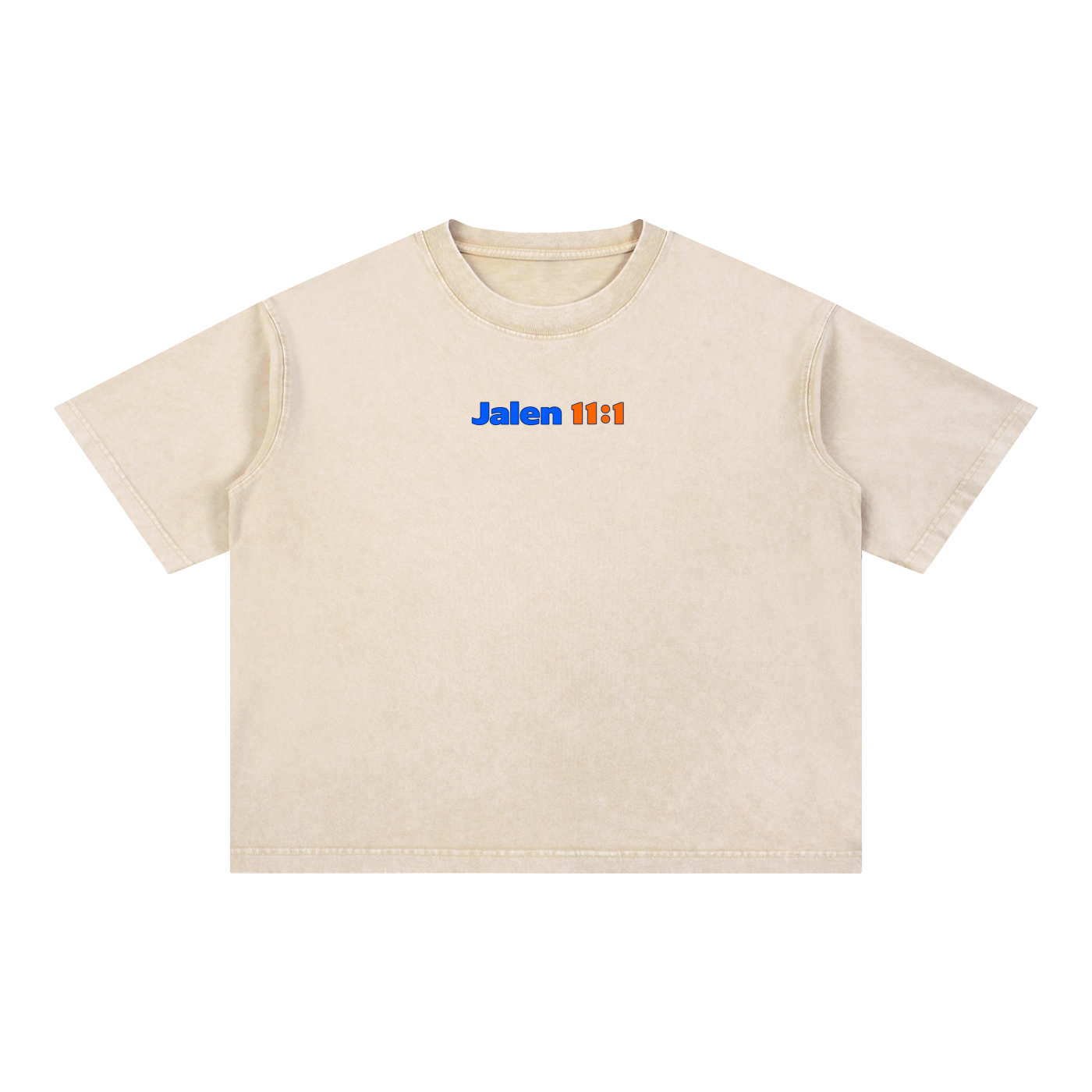 11:1 Prayer — Mineral Wash Boxy Tee
