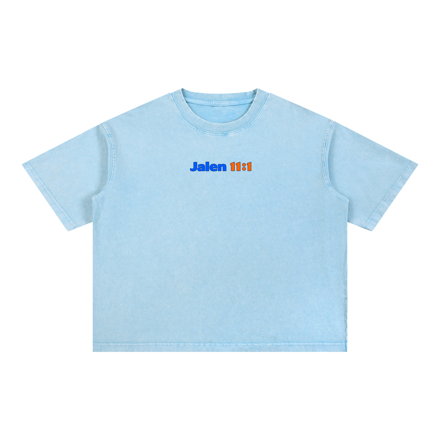 11:1 Prayer — Mineral Wash Boxy Tee