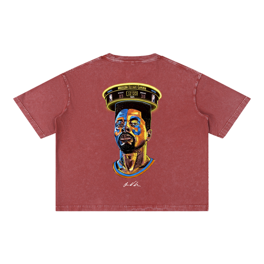Saint 33 Patick - Mineral Wash Boxy Cotton T-Shirt