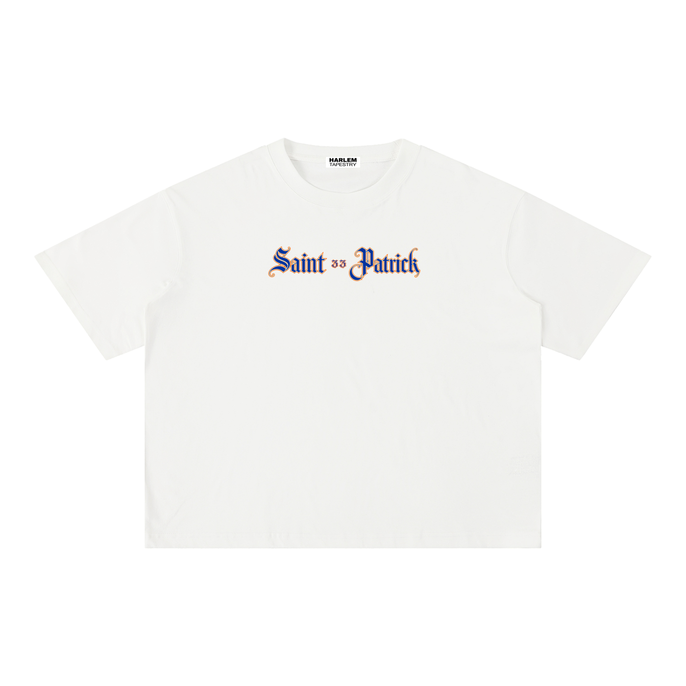 Saint 33 Patick - Mineral Wash Boxy Cotton T-Shirt