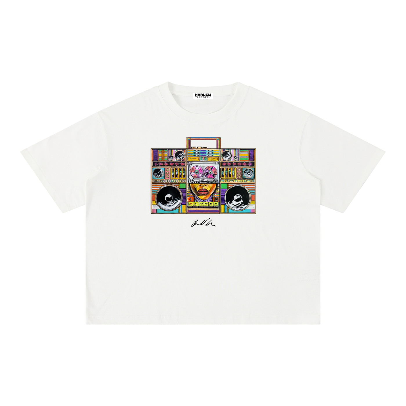 SOUL FREQUENCY — MINERAL WASH BOXY TEE